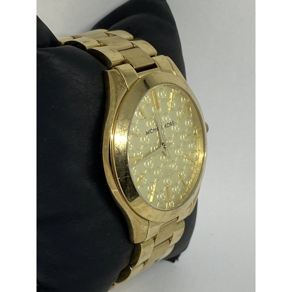 Michael Kors Slim Runway MK3335 Women's Stainless Steel Analog Dial Watch MP889 - Picture 5 of 12